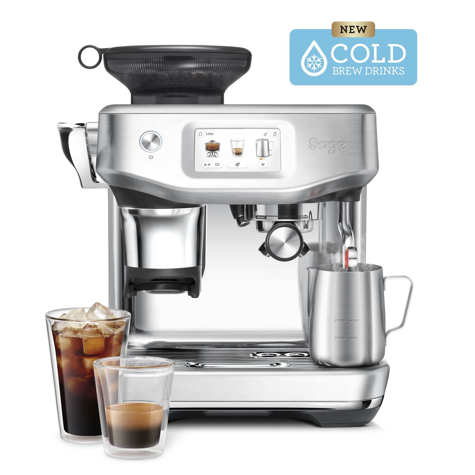 Sage SES 882 BSS Barista Touch Impress Cold Espresso machine