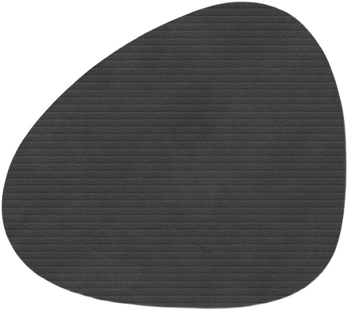 Glass Mat Curve Corduroy Black