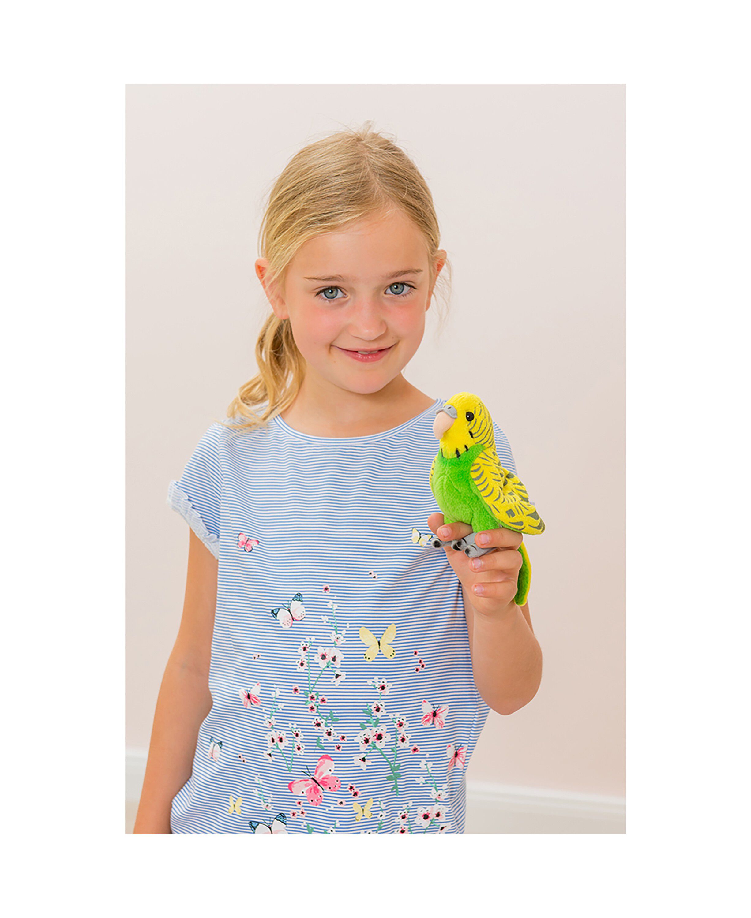 Teddy Hermann - Undulat gr&oslash;n 13 cm