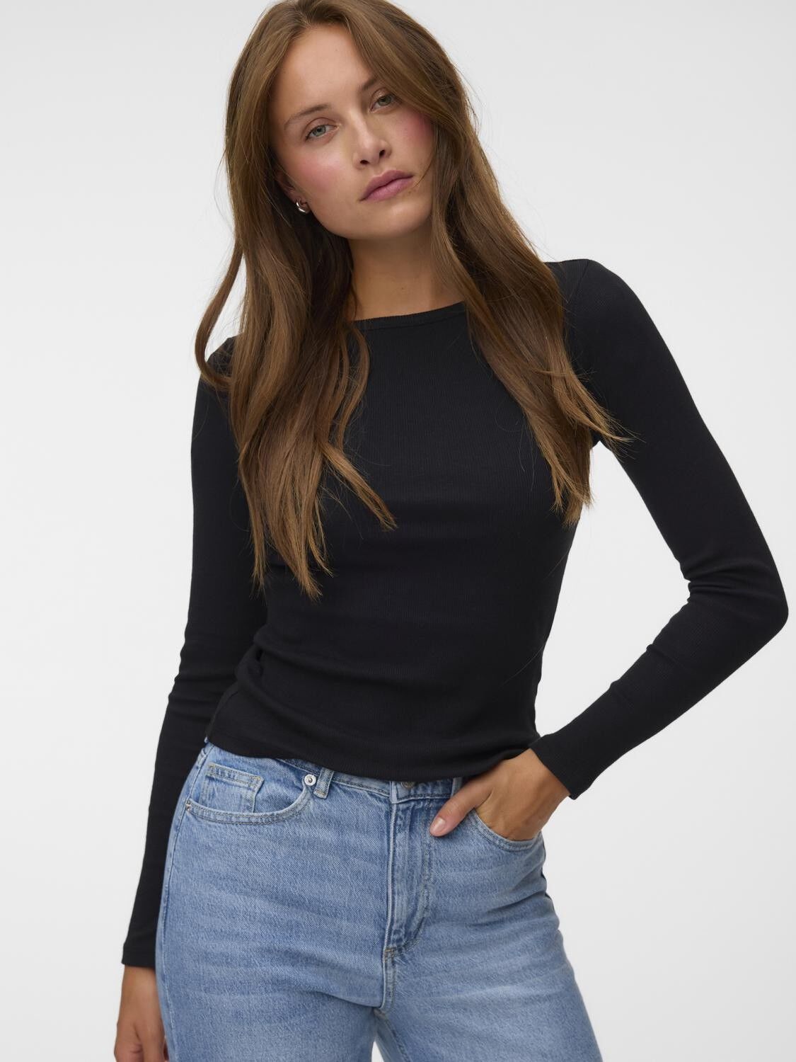 Awthea Ls Boatneck Top Exc