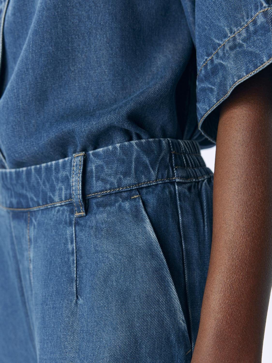 OBJFRAME LISA WIDE MW PANT NOOS