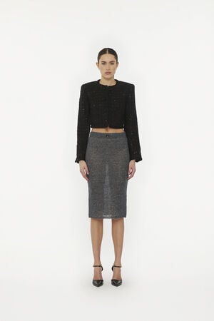 BOUCLE CROP JACKET