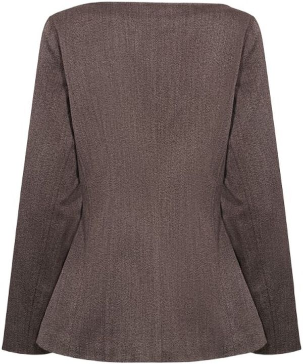 LR-OBASSIE 3 Blazer Mørk brun