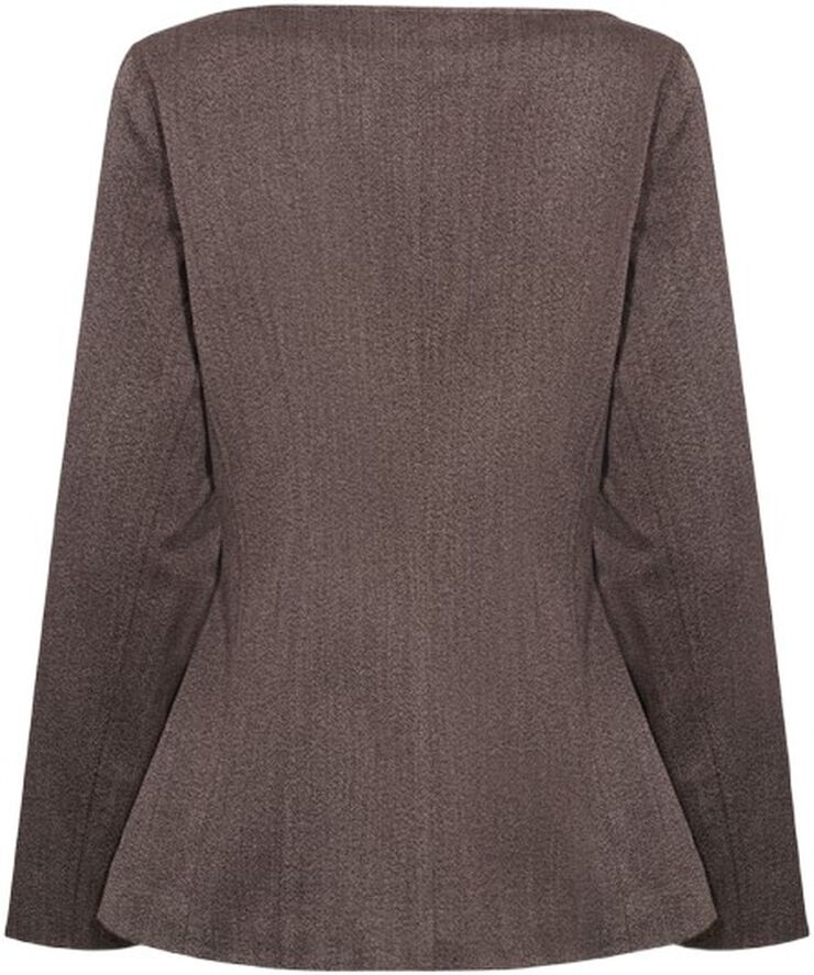 LR-OBASSIE 3 Blazer Mørk brun