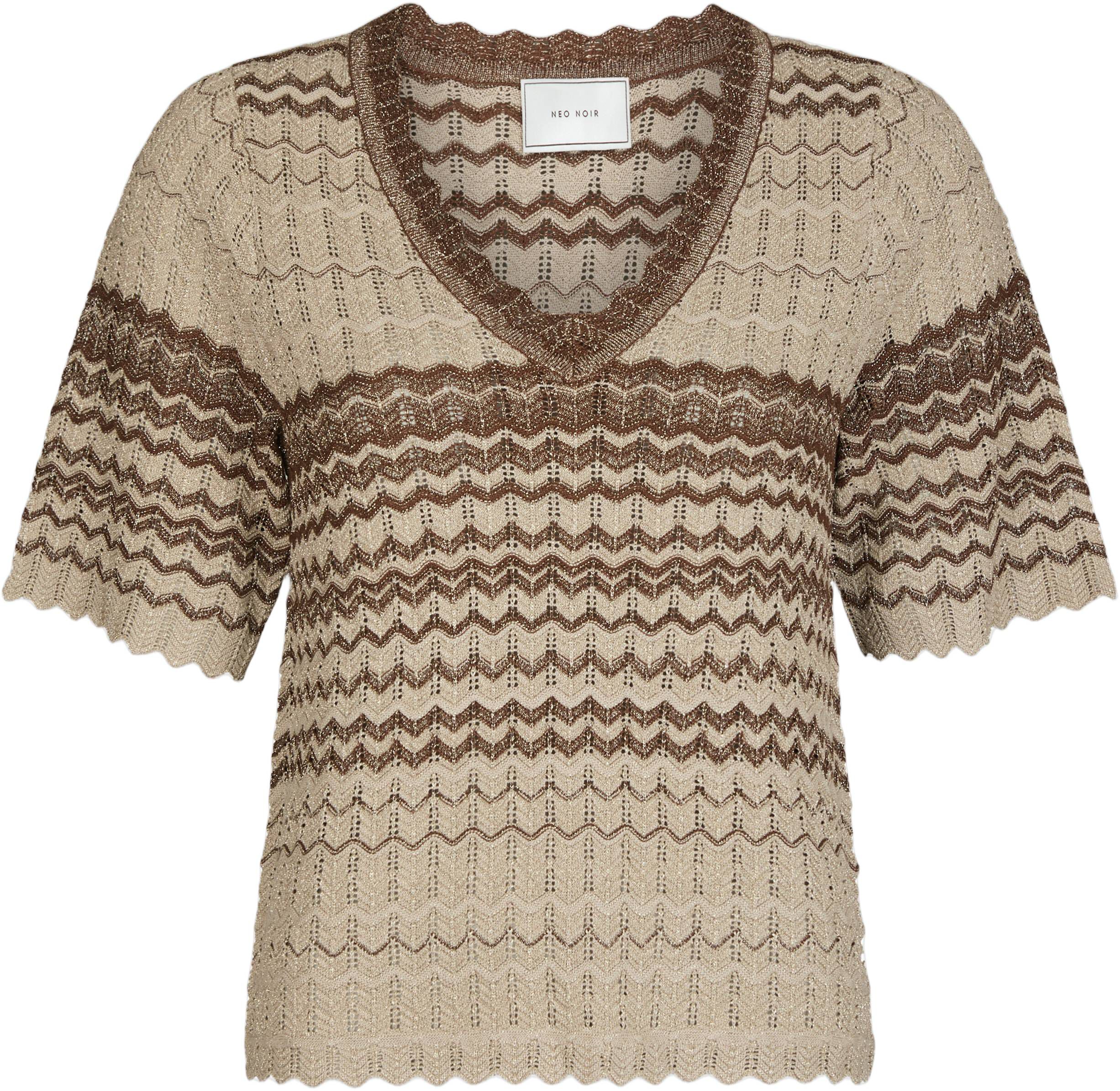 Meiko Stitch Knit Blouse