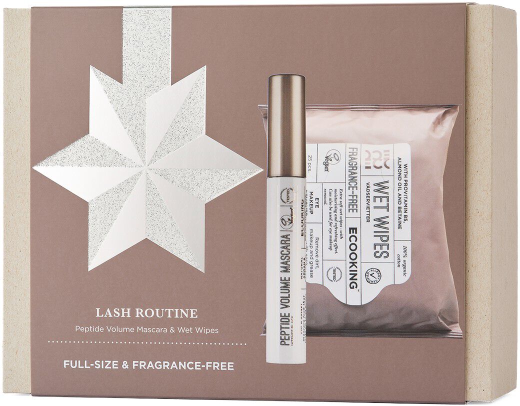 Lash Routine - Mascara & Wet wipes - Fragrance Free - Box 2026