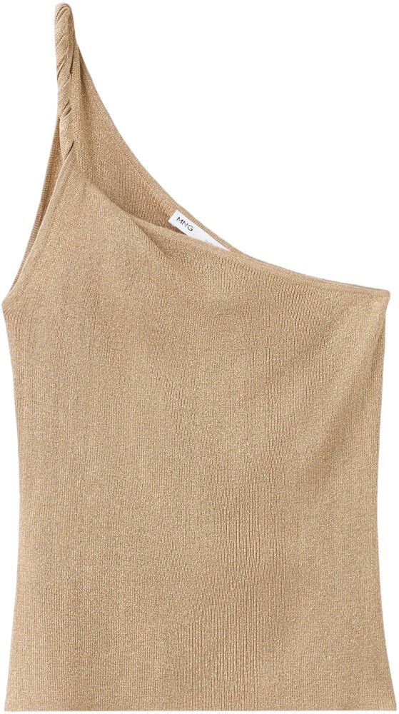 Knit asymmetric top
