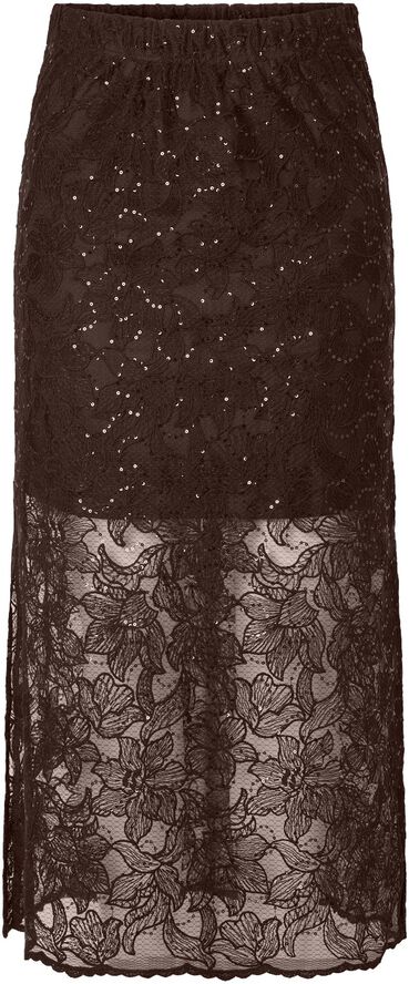 PCLOUISE HW MIDI SKIRT JRS D2D