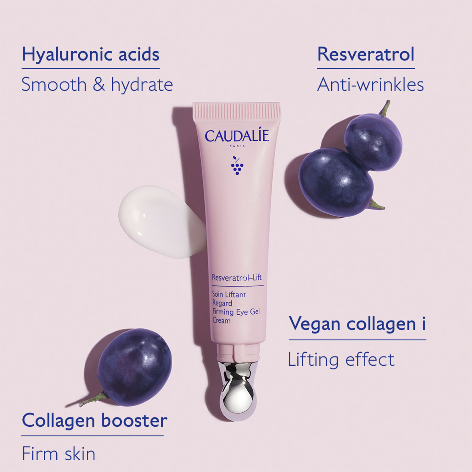 Caudal&iacute;e Resveratrol Lift Firming Eye Gel Cream 15 ml