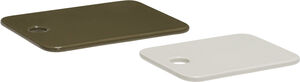 Amare Smørplatter Sand/Olivengrøn sæt af 2