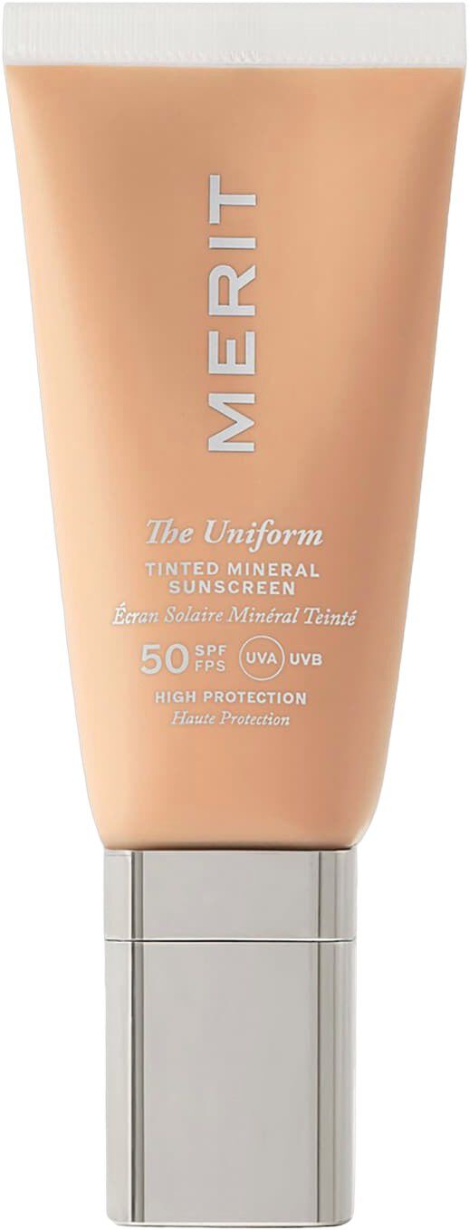 The Uniform - Flytande tonat mineraliskt solskydd SPF 50