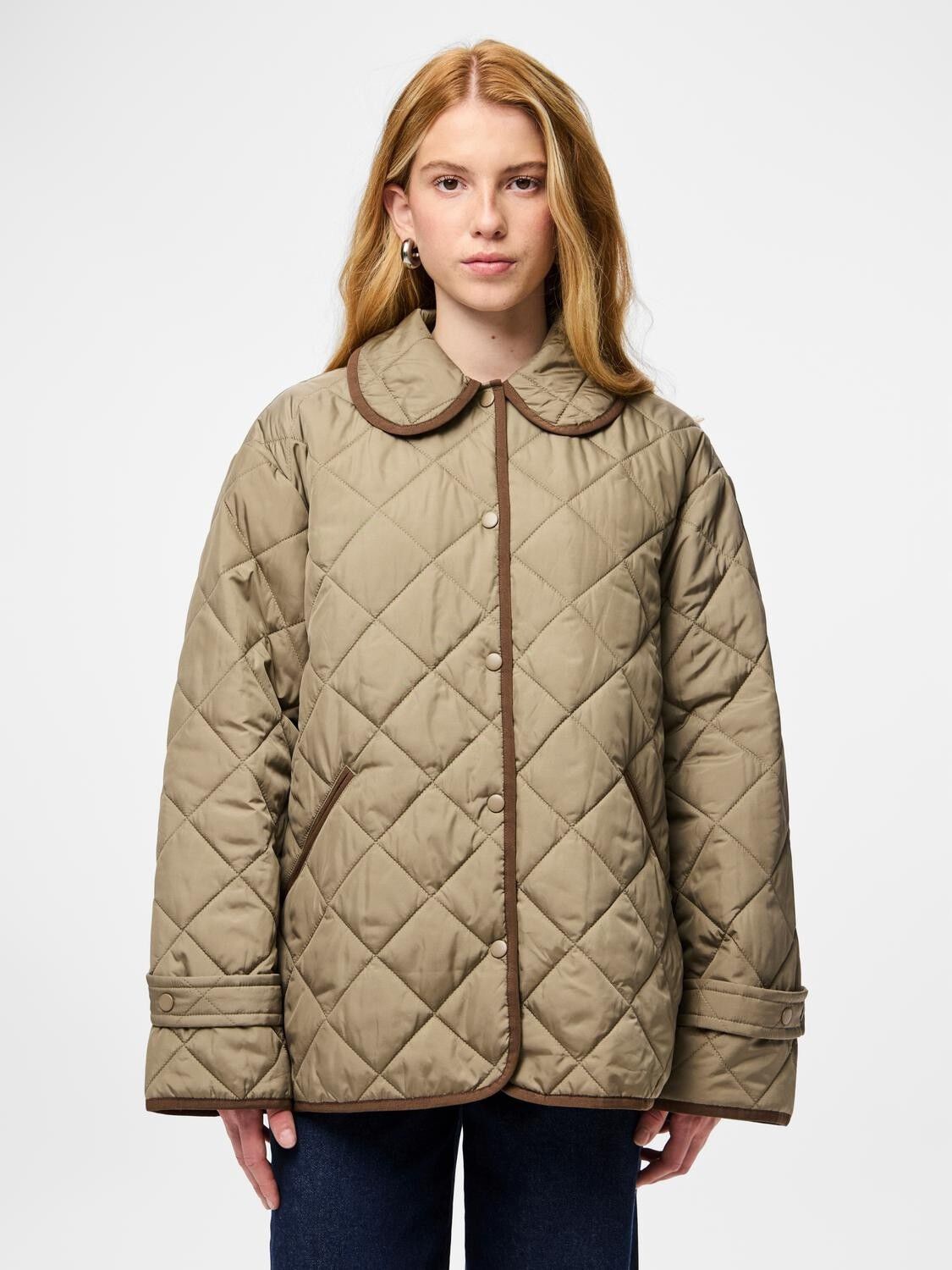 PCEMILY SHORT QUILTED JACKET NOOS B