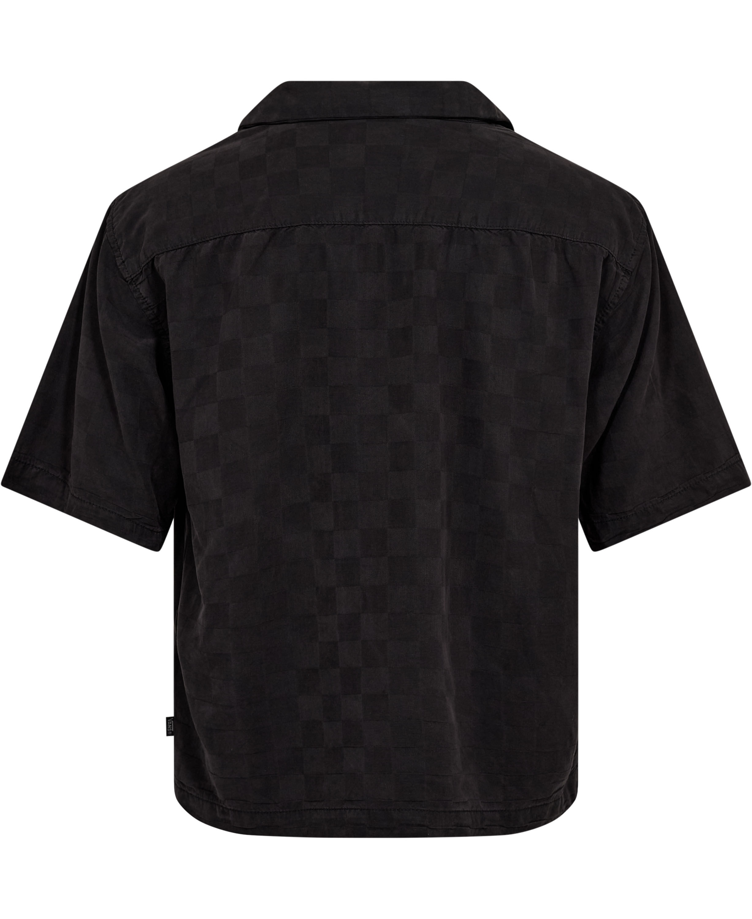 Van Doren Tencel Check Camp SS Shir