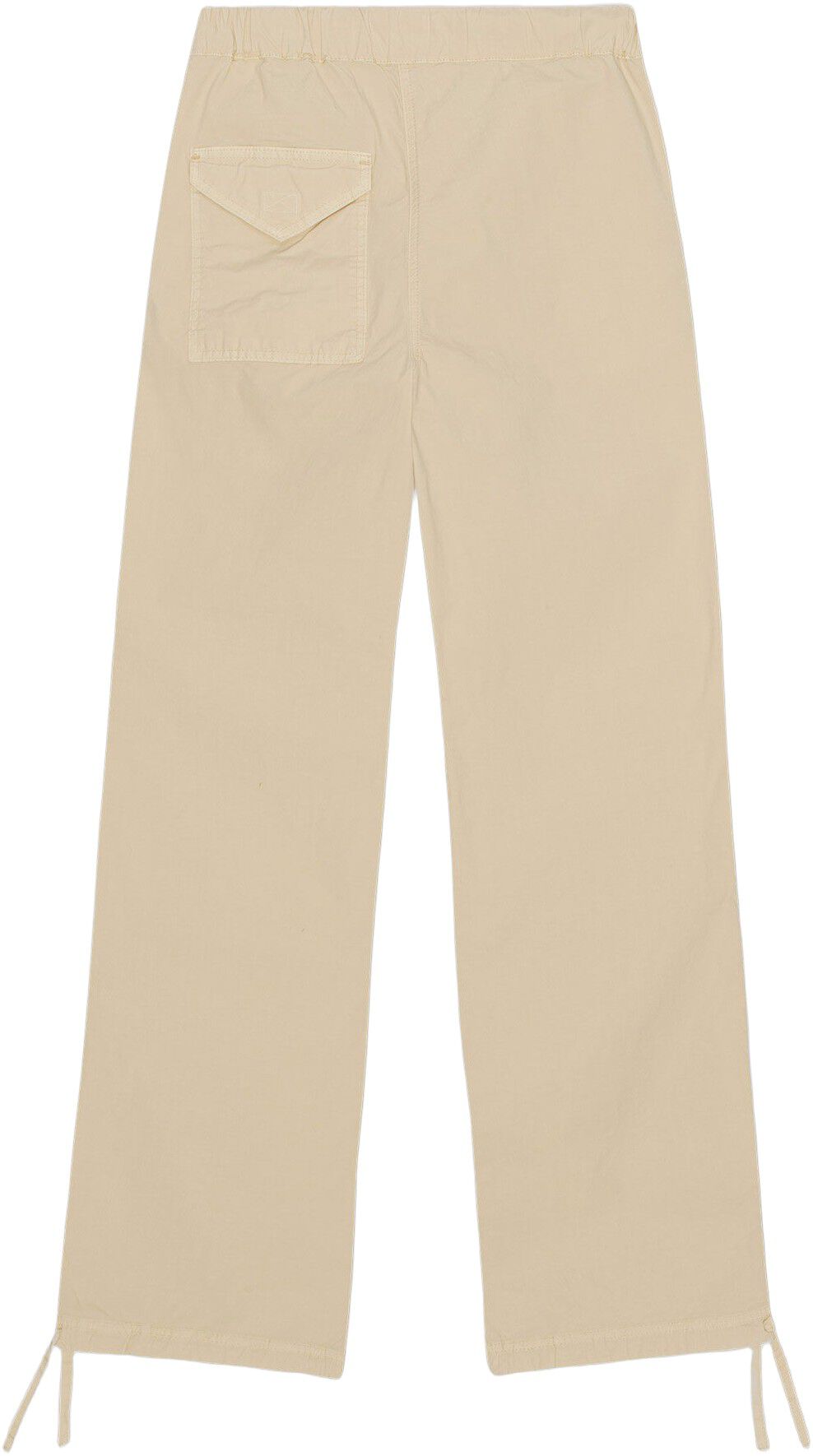 Washed Cotton Canvas Draw String Pa