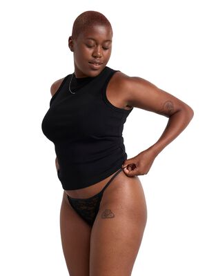 String med l&aring;g midja