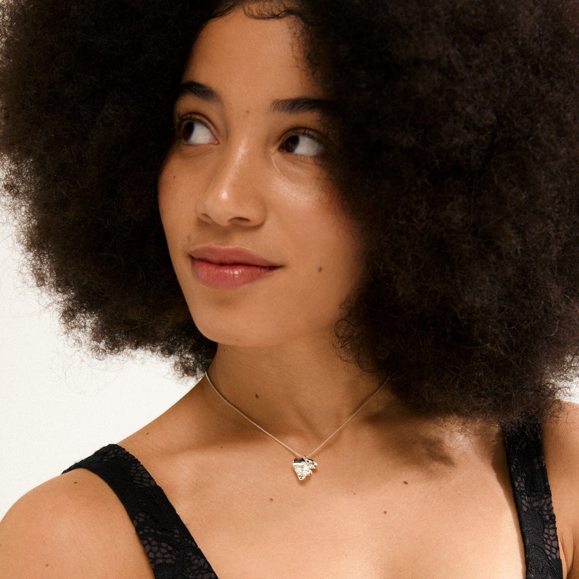 LUIS necklace silver-plated