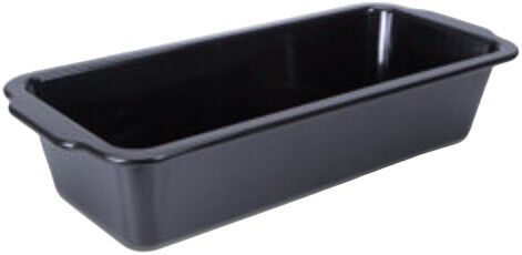 BR&Ouml;DFORM EMALJ 30 x 13 cm / H 8 cm svart