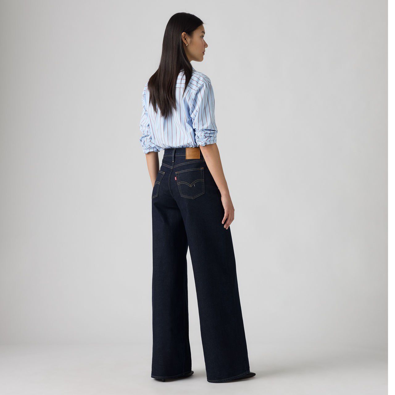 728 High Rise Wide Leg Jeans