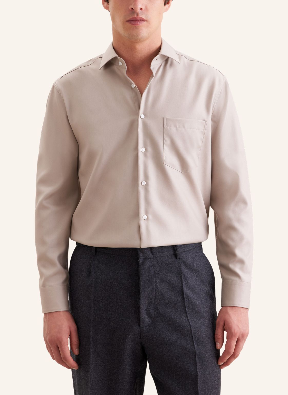 Business shirt Regular 1/1 Kent-Collar Uni