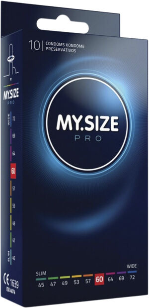 MY. SIZE Pro 60 mm - 10 pieces