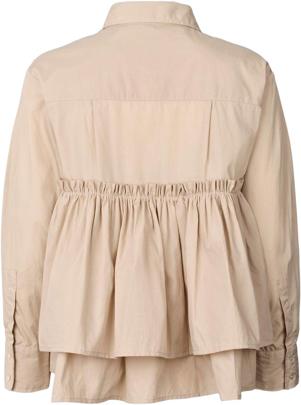 Poplin frill shirt - Shaker