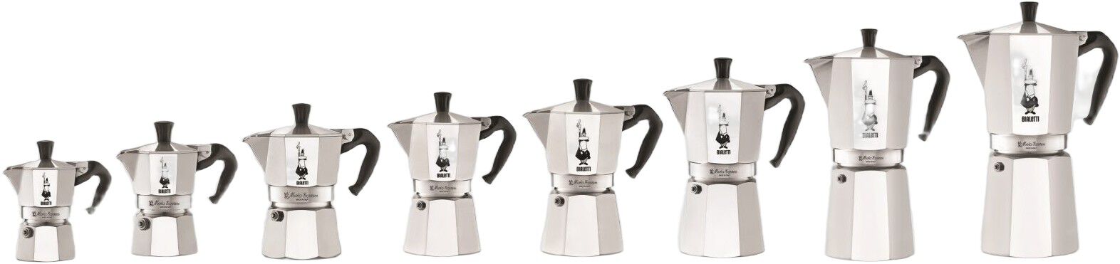 Moka Express espressokande, 6 kop Bialetti