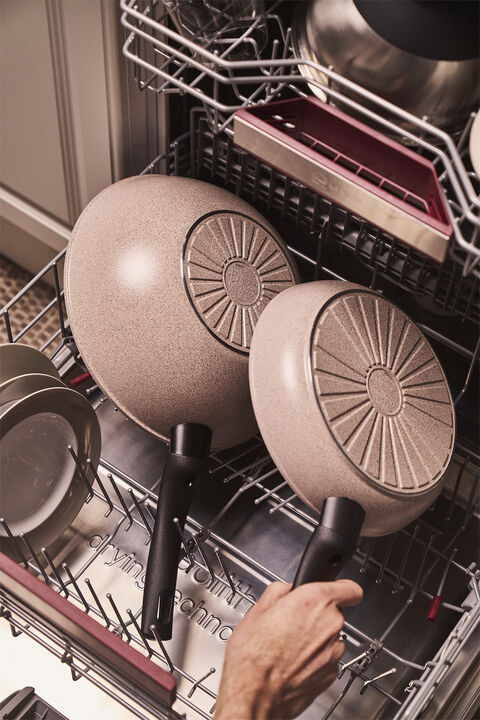 Ledro Wok 28 Beige Rund Aluminum