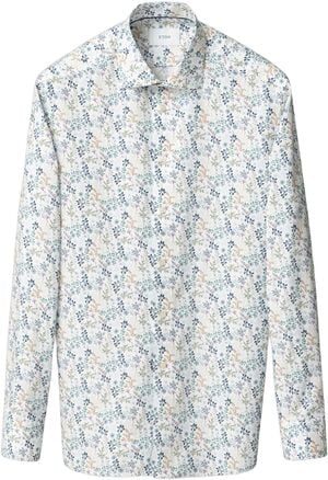 Slim Fit Floral Twill Shirt