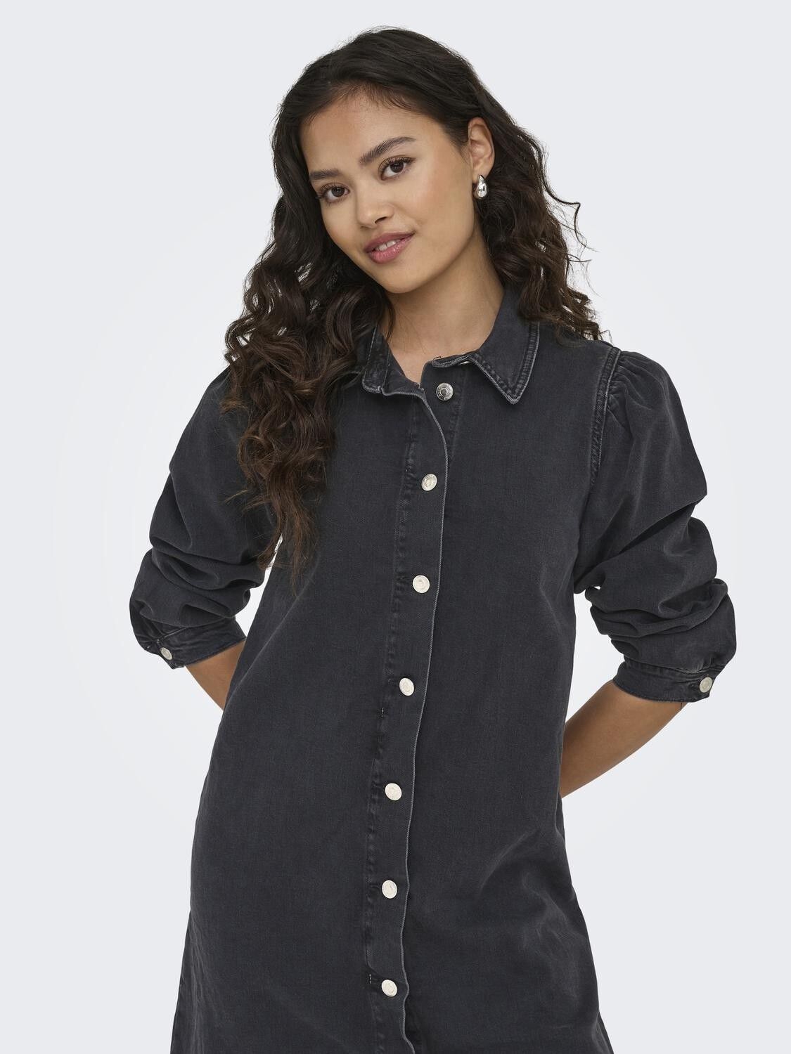 ONLALMA L/S DRESS DNM CRO