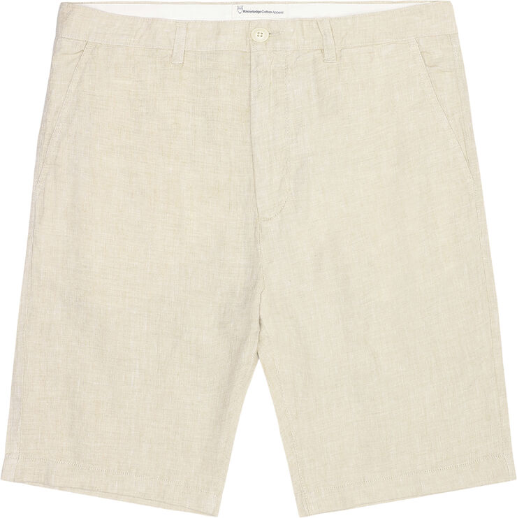 CHUCK regular linen shorts - GOTS/Vegan