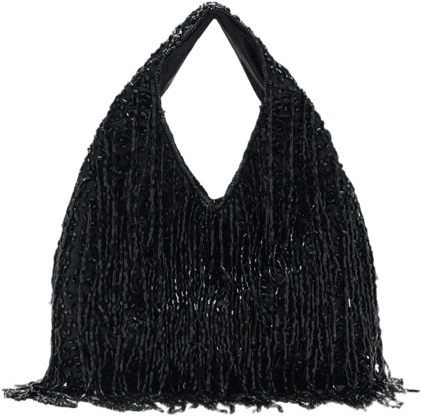 Fringed handbag