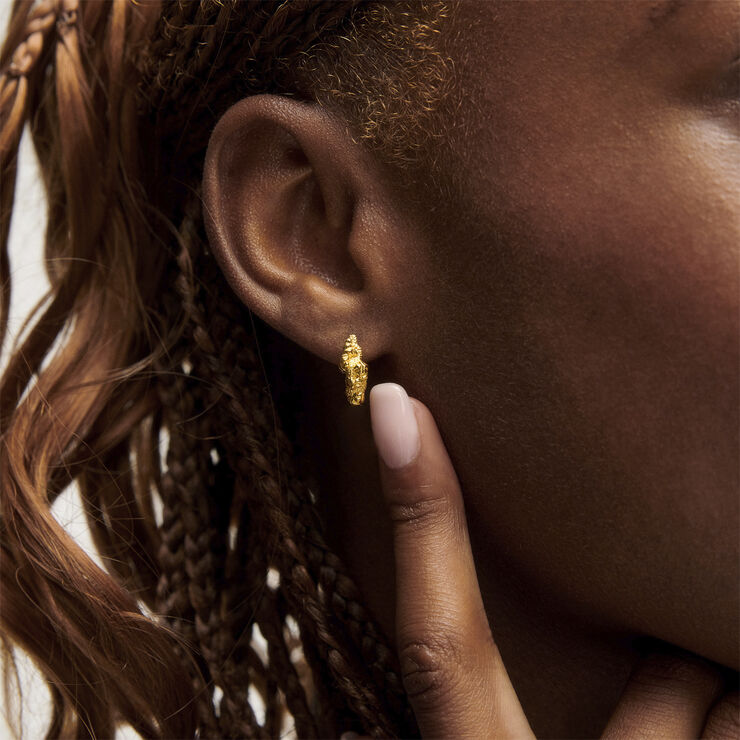 Small Levitate Crush Hoops