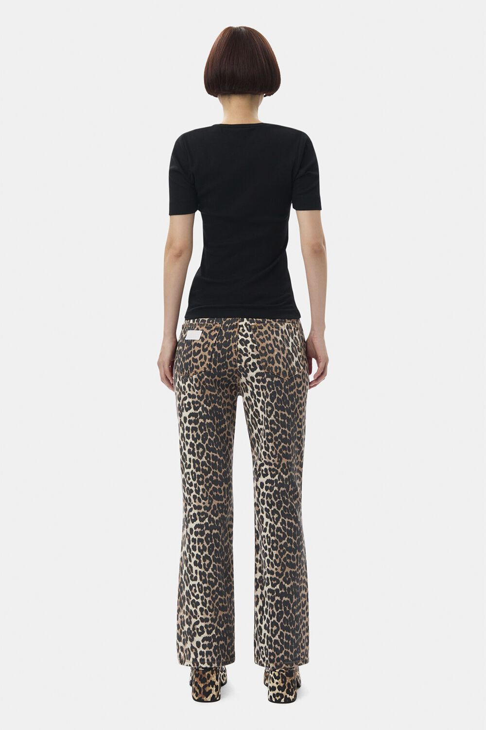 Soft Cotton Rib Short Sleeve T-Shir