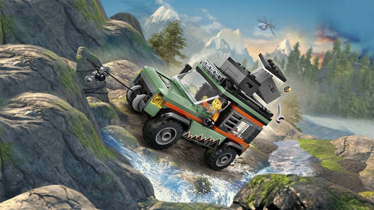 Firhjulstrukket bjerg-offroader 60447