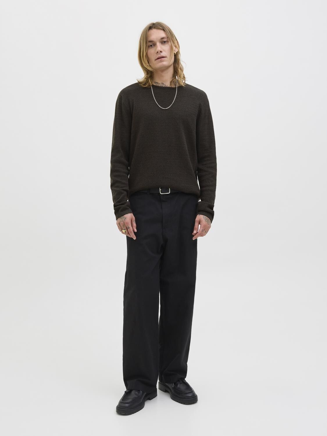 JJEGEORGE KNIT CREW NECK NOOS