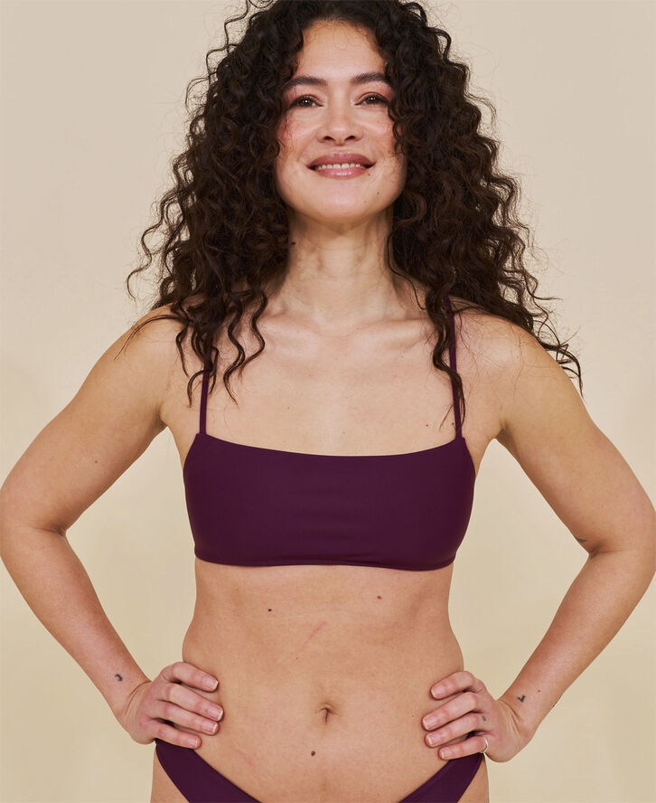 Sanur bandeau bikini topp