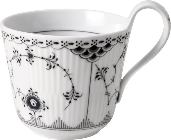 Sort Musselmalet Halvblonde Højhankskop 33 cl