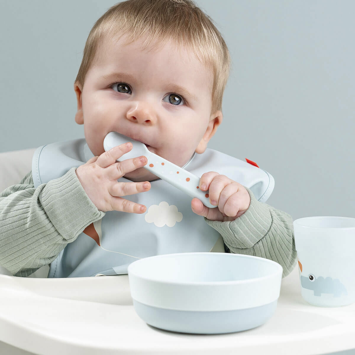 Hagesm&aelig;k m/Velcro Playground Bl&aring;