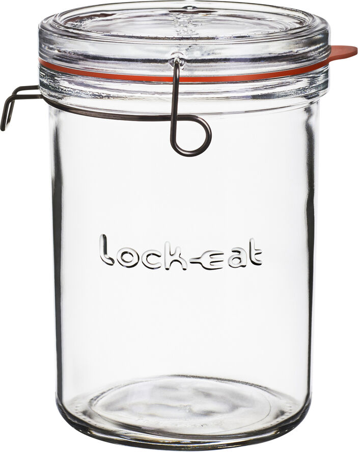 Sylteglass med patentlokk Lock Eat 1 liter
