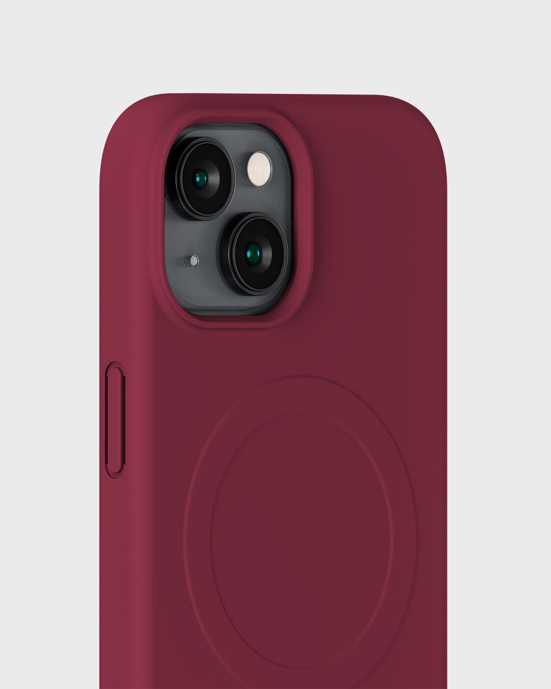 Soft Magsafe Case iPhone 15/14/13 Red Velvet