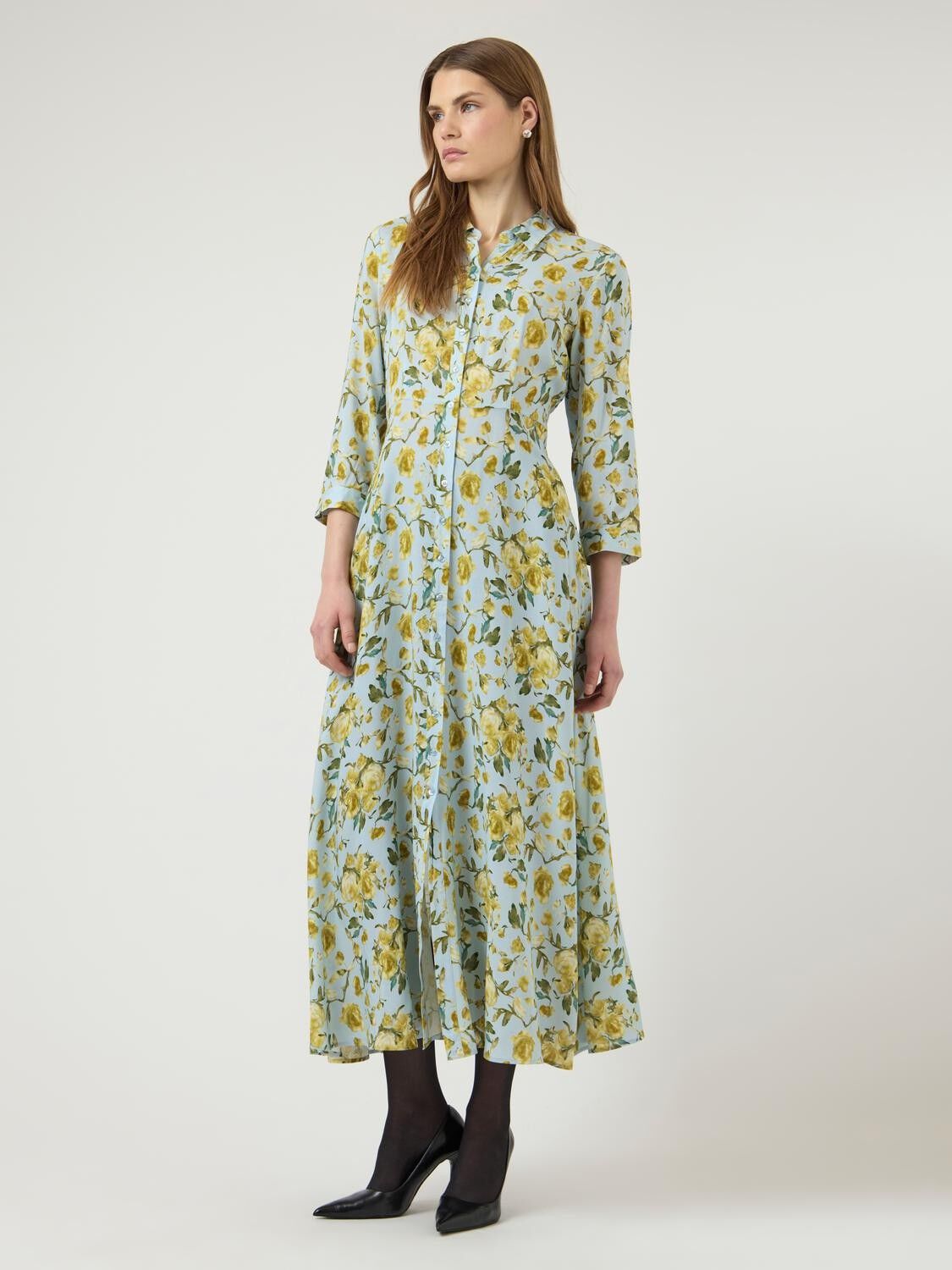 Yassavanna Long Shirt Dress S. Noos