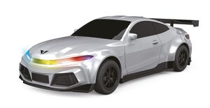 R/C BILmLADESTANDER HVID