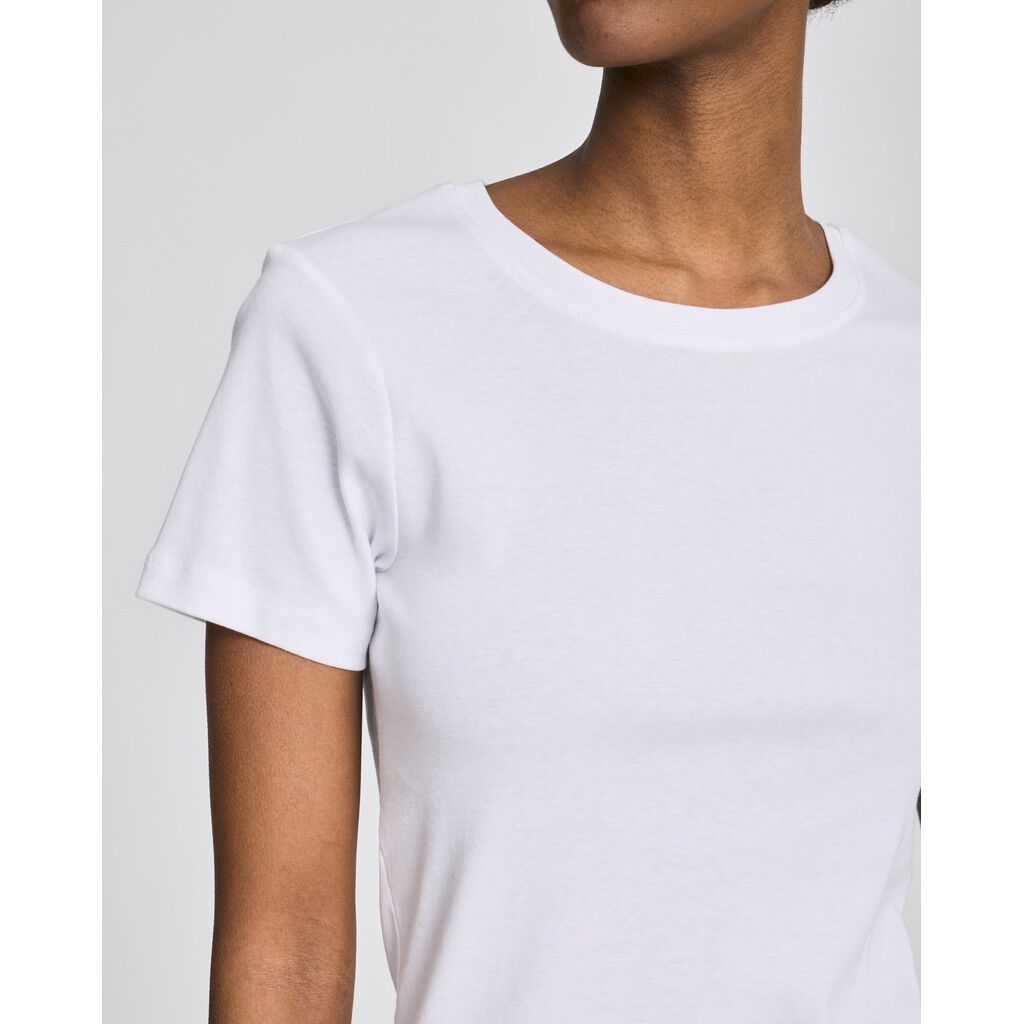 Trille Cotton Top 1x1 Rib Tee GOTS