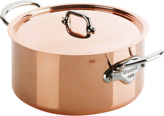 Gryta med lock M'150S 3,2 liter Koppar/St&aring;l