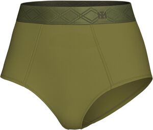 High waist panties with elastic waistband