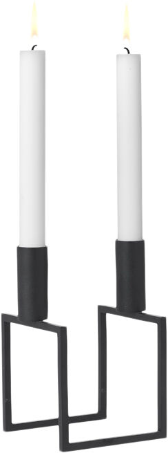 Line, Candle Holder, Black