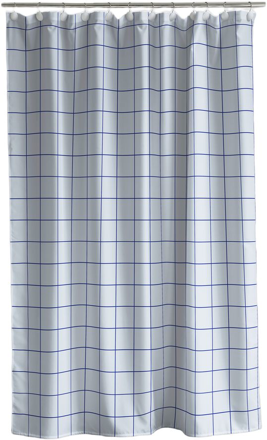Duschdraperi 180x200 Vista Linen blue