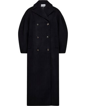 Peacoat Wool Long Coat