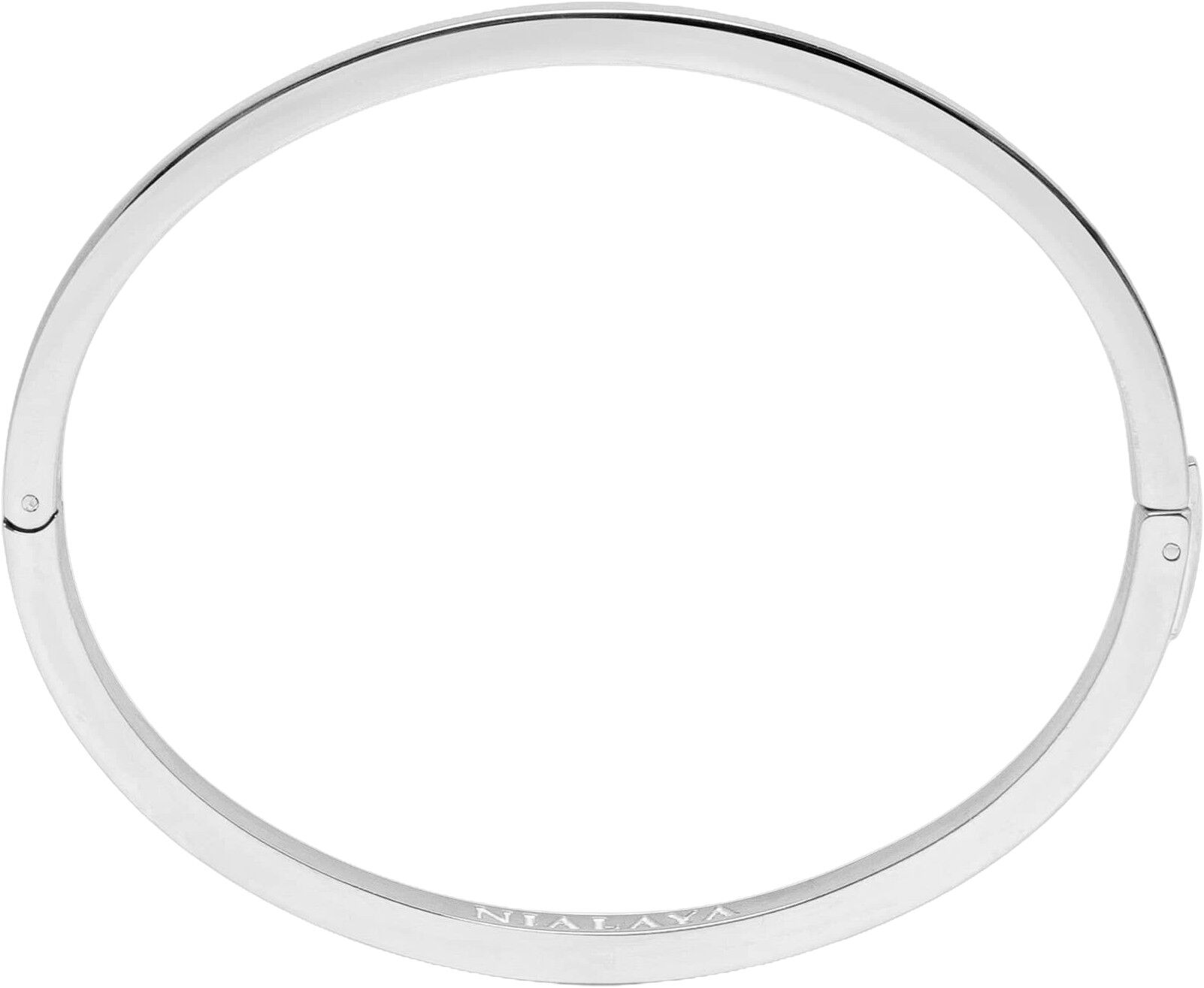 Men's Silver Simplicity Bangle