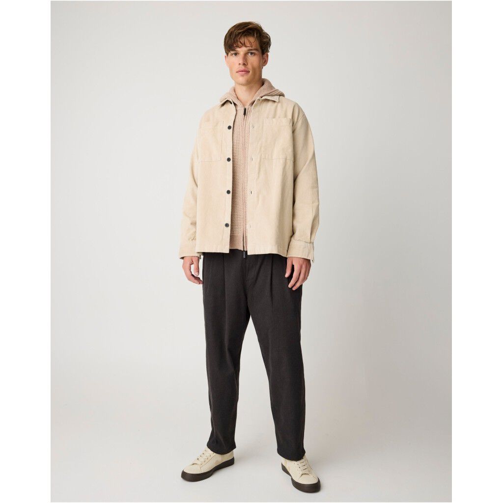 Loose corduroy overshirt